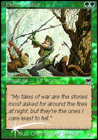 Elvish Warrior *Foil*