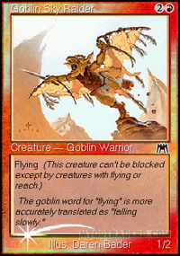 Goblin Sky Raider *Foil*