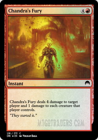 Chandra's Fury *Foil*