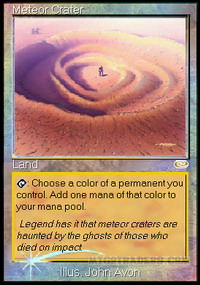 Meteor Crater *Foil*