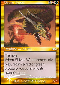 Shivan Wurm *Foil*
