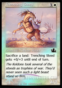 Trenching Steed *Foil*