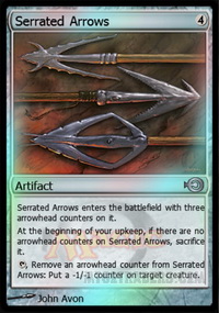 Serrated Arrows *Foil*
