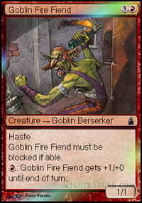 Goblin Fire Fiend *Foil*