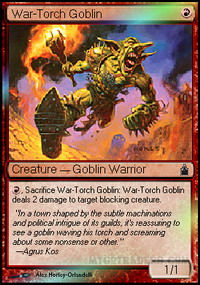 War-Torch Goblin *Foil*