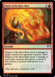 Flames of the Raze-Boar *Foil*