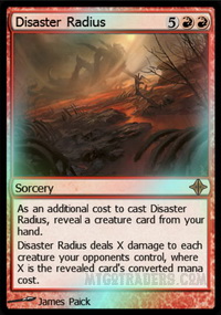 Disaster Radius *Foil*