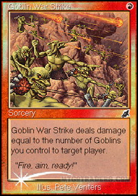 Goblin War Strike *Foil*