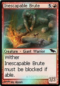Inescapable Brute *Foil*