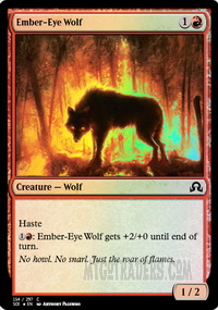 Ember-Eye Wolf *Foil*