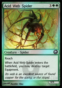 Acid Web Spider *Foil*