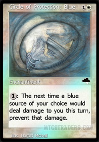 Circle of Protection: Blue *Foil*
