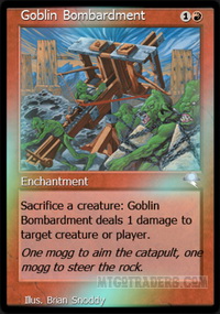 Goblin Bombardment *Foil*