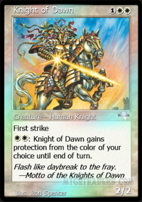 Knight of Dawn *Foil*