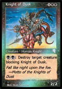 Knight of Dusk *Foil*