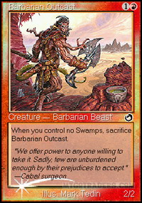 Barbarian Outcast *Foil*