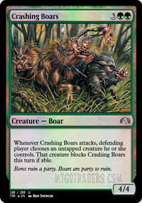 Crashing Boars *Foil*