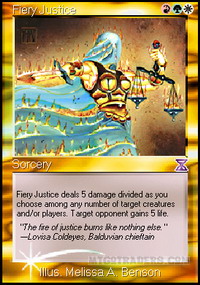 Fiery Justice *Foil*