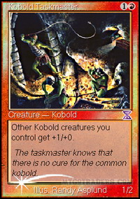 Kobold Taskmaster *Foil*