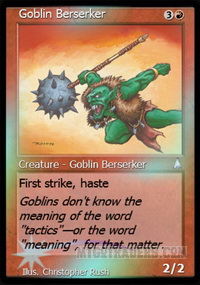 Goblin Berserker *Foil*