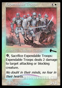 Expendable Troops *Foil*