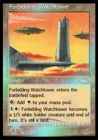 Forbidding Watchtower *Foil*