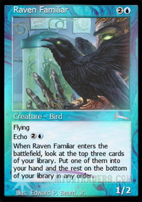Raven Familiar *Foil*