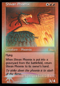 Shivan Phoenix *Foil*