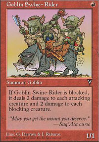 Goblin Swine-Rider