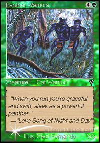 Panther Warriors *Foil*