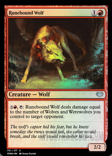 Runebound Wolf *Foil*