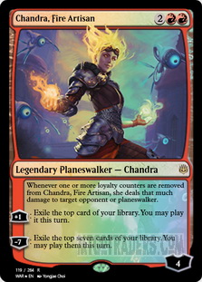Chandra, Fire Artisan *Foil*
