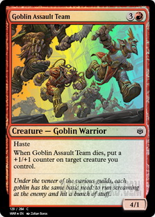 Goblin Assault Team *Foil*
