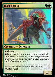 Huatli's Raptor *Foil*