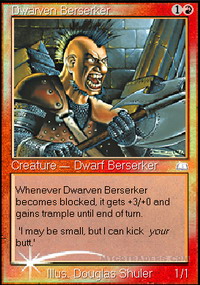Dwarven Berserker *Foil*