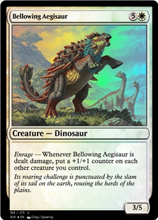 Bellowing Aegisaur *Foil*