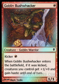 Goblin Bushwhacker *Foil*