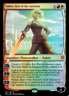 Nahiri, Heir of the Ancients *Foil*