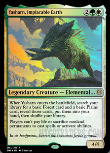 Yasharn, Implacable Earth *Foil*